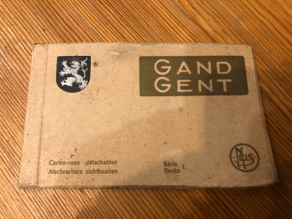 Faire offre : 8 Anciennes cartes postales Gent, Collections