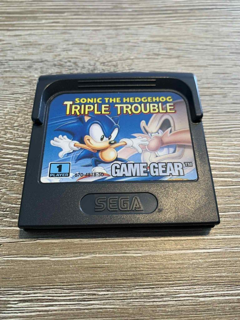 Sonic Triple Trouble (PAL) - Sega Game Gear, Enlèvement ou Envoi, Comme neuf, Game Gear