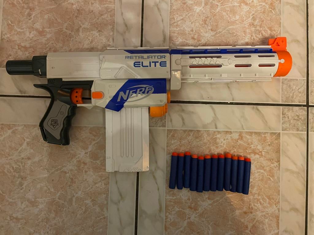 NERF N-Strike Elite Retaliator – Blaster, Enlèvement, Comme neuf