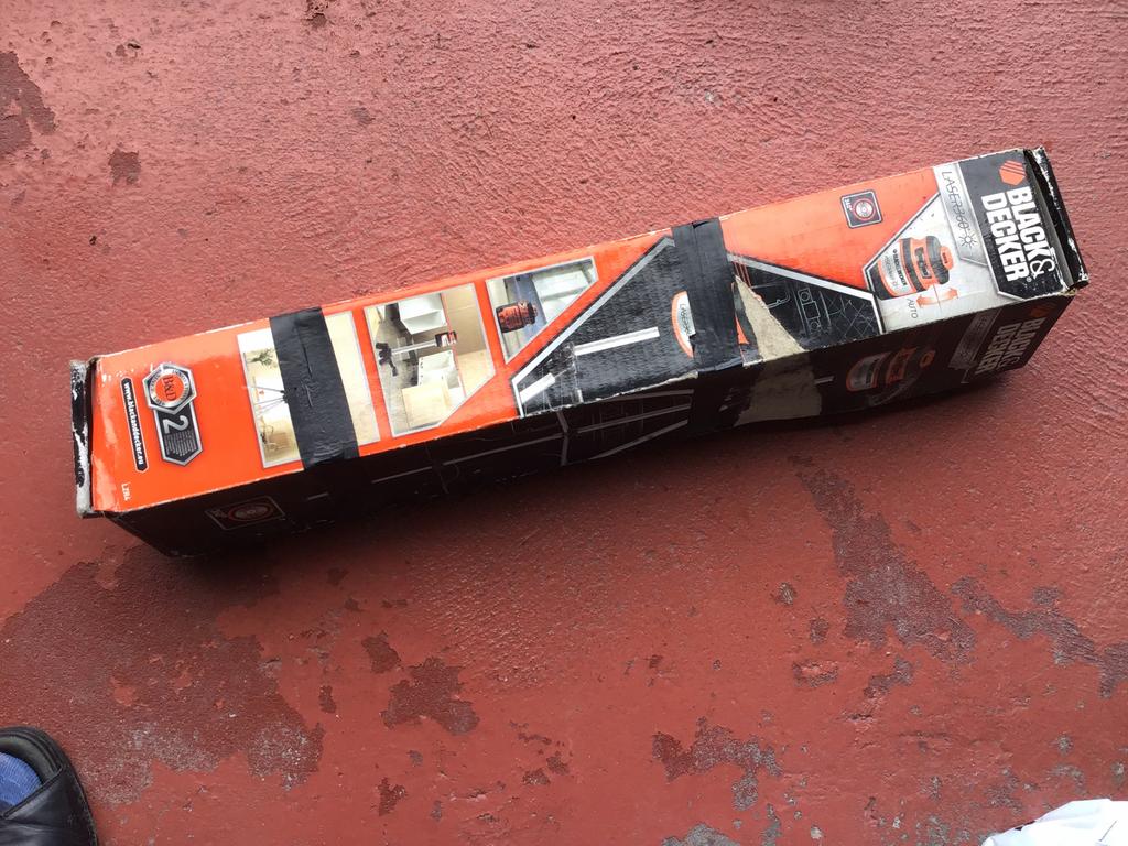 Laser black& decker, Ophalen, Gebruikt
