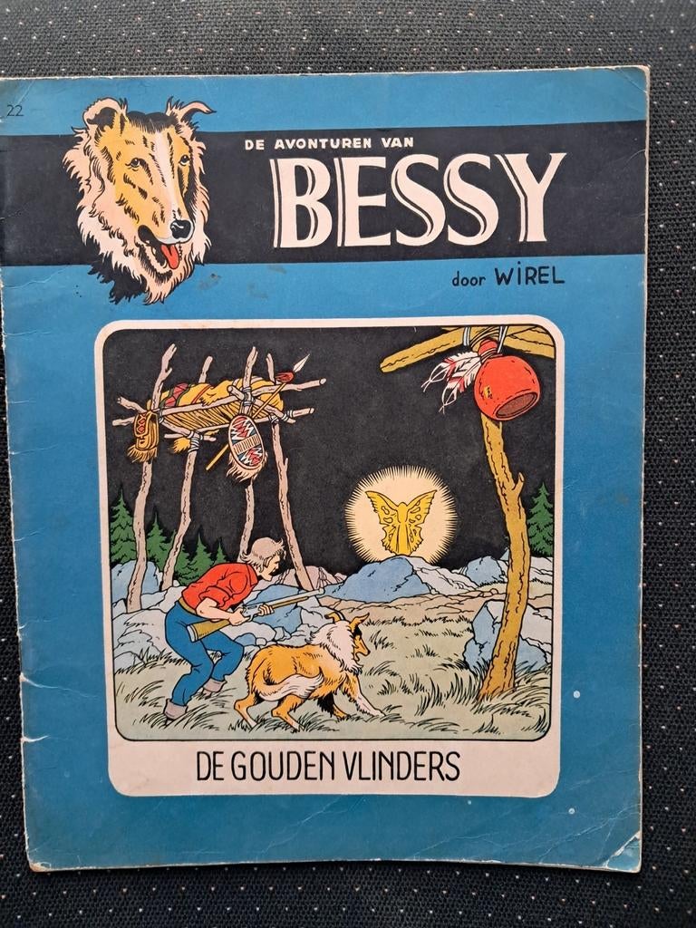 Bessy 22 Les papillons dorés, Livres, Enlèvement ou Envoi, Utilisé