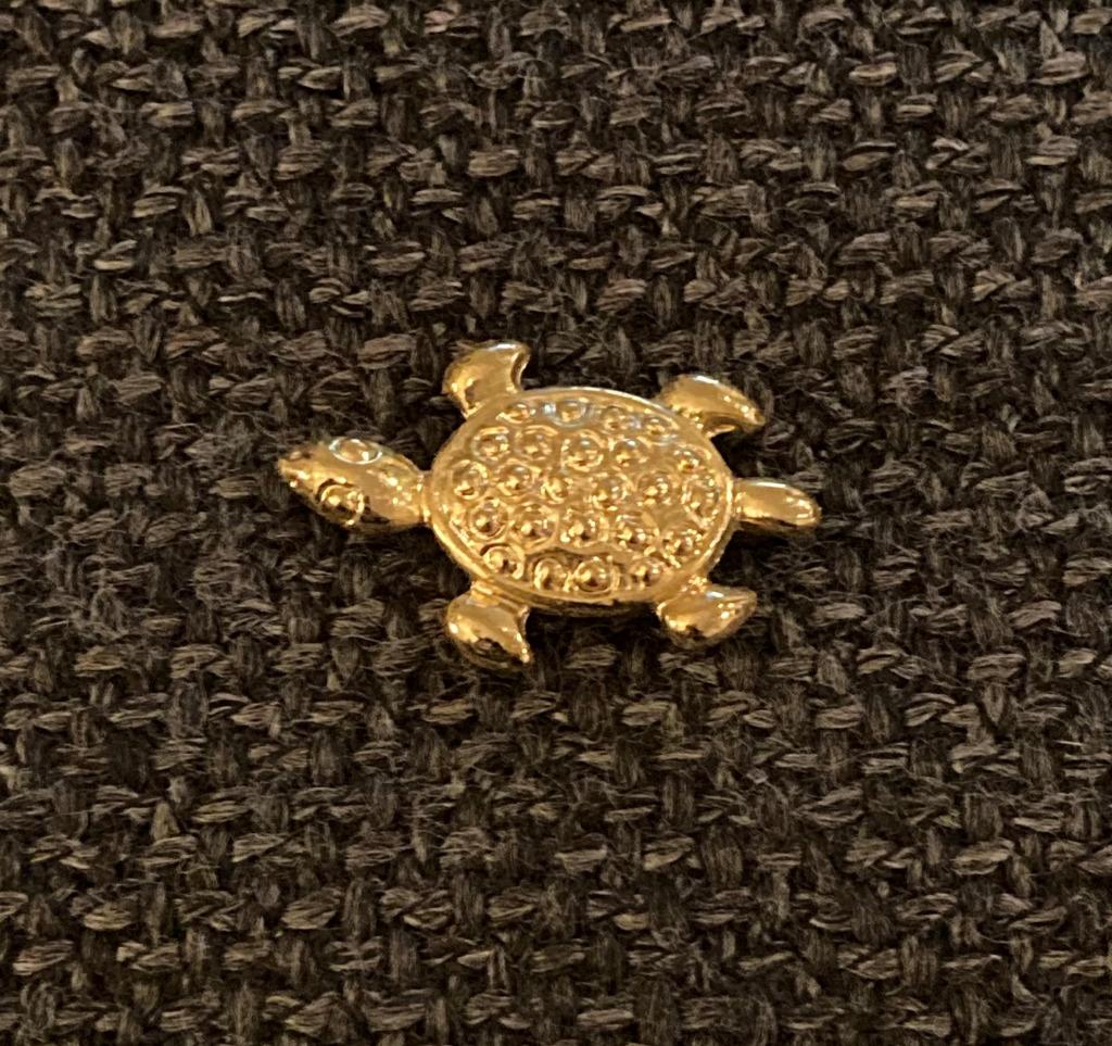 PIN - SCHILDPAD - TORTUE - TURTLE, Collections, Envoi, Utilisé, Animal et Nature, Insigne ou Pin's