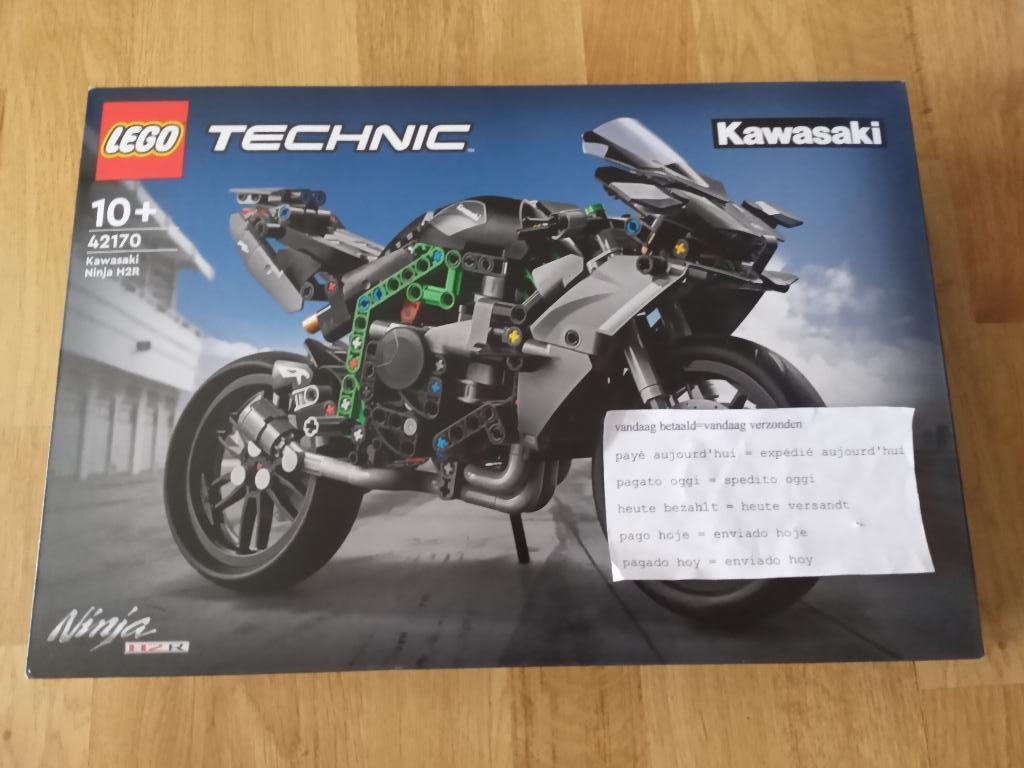 Moto LEGO Technic Kawasaki Ninja H2R - 42170 - neuve, Enlèvement ou Envoi, Neuf, Ensemble complet, Lego
