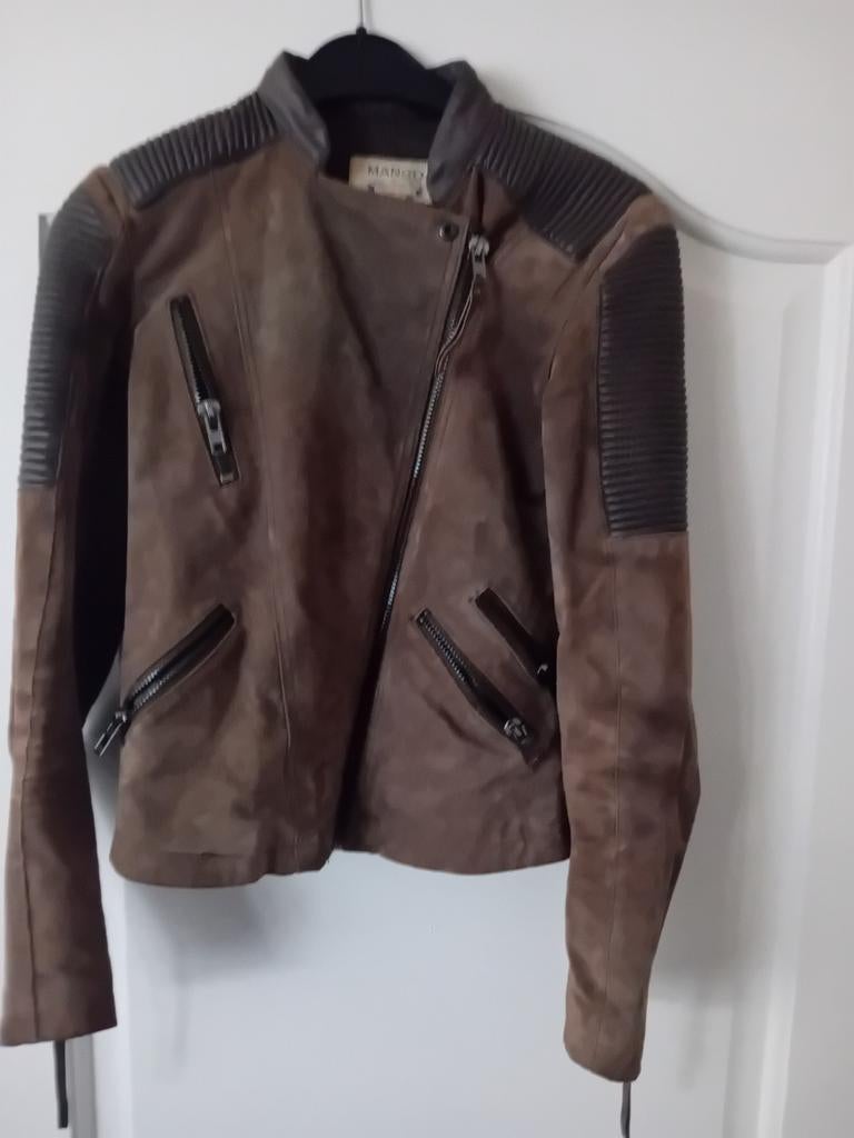 Veste en cuir Mango taille XS, Enlèvement ou Envoi