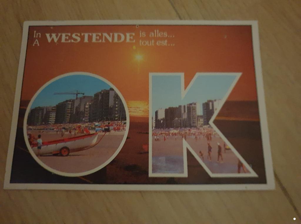 Postkaart Westende, Verzamelen, Ophalen of Verzenden