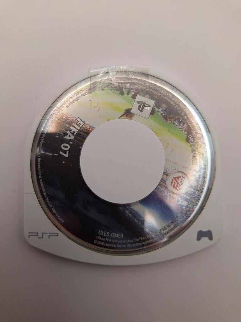 FIFA 07 PSP, Games en Spelcomputers, Games | Sony PlayStation Portable, Overflocomputers, 1 speler, Ophalen of Verzenden, Zo goed als nieuw