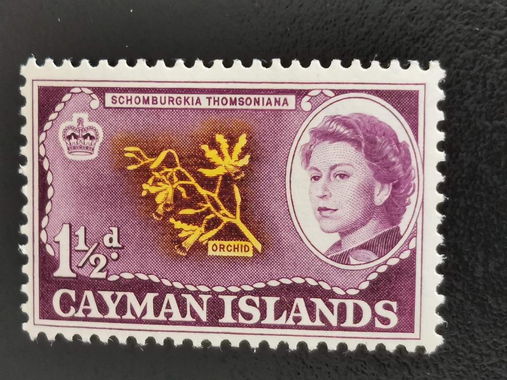 Cayman Islands 1962 - bloemen *, Ophalen of Verzenden, Postfris, Noord-Amerika