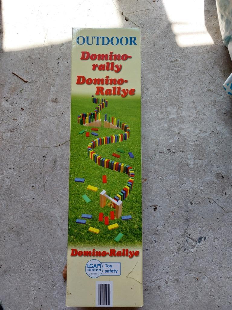 Outdoor domino rally, Ophalen, Zo goed als nieuw, Overige typen