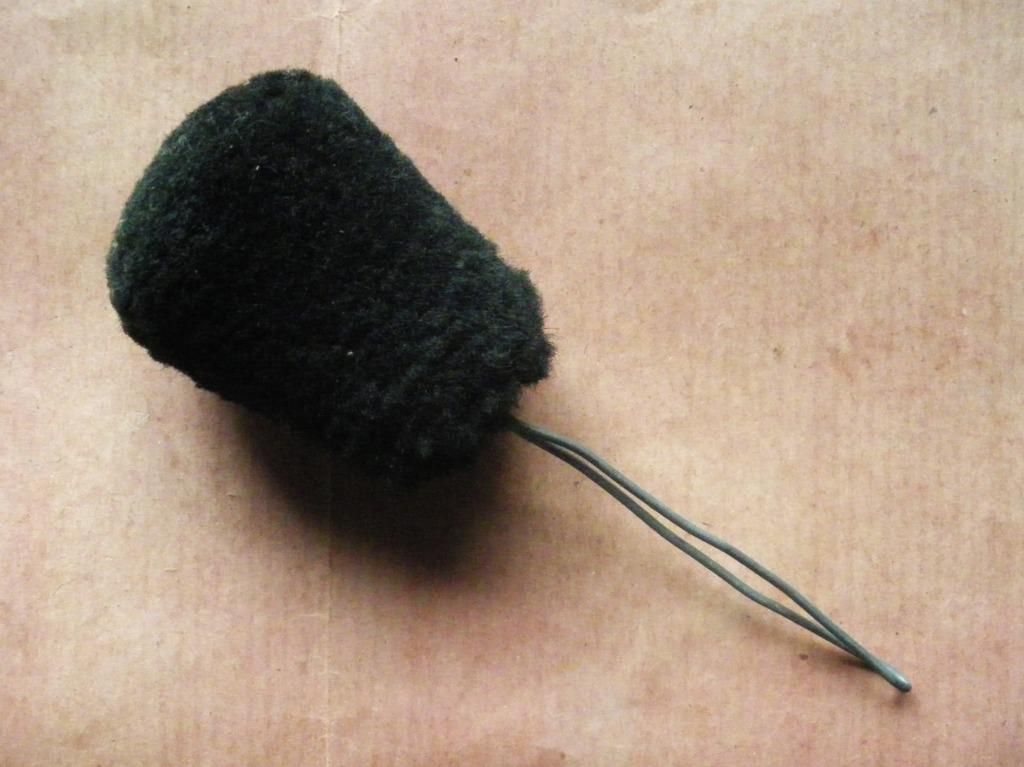 Pompon de laine noire pour un Shako US 1872 wollen kwast, Verzenden, Landmacht, Overige typen