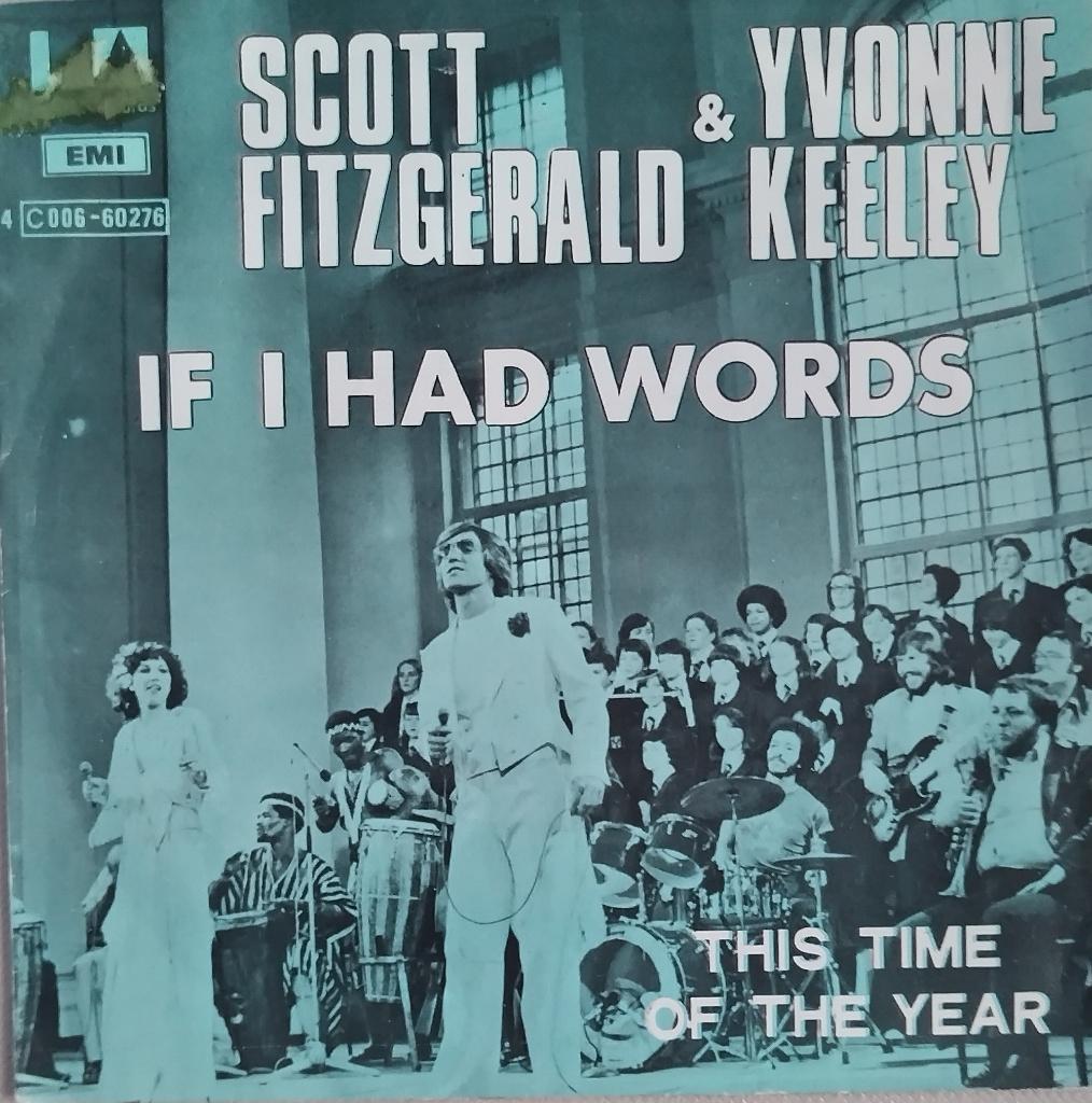Scott Fitzgerald & Yvonne Keeley - If i had words, Cd's en Dvd's, Vinyl Singles, Zo goed als nieuw, Single, Pop, 7 inch, Ophalen of Verzenden