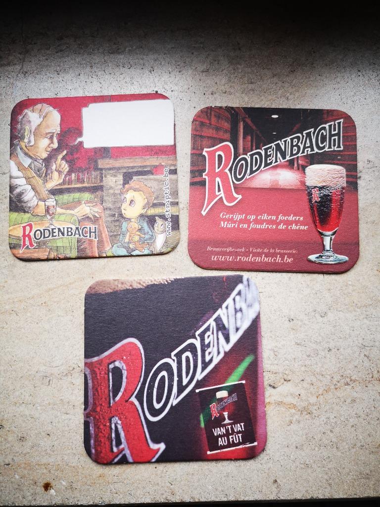 3 bierviltjes rodenbach, Ophalen of Verzenden, Nieuw
