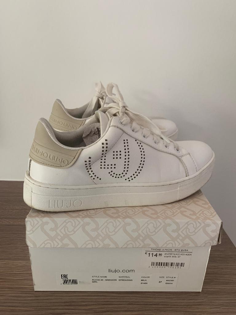 Witte sneakers Liu Jo, maat 37, in perfecte staat, Kleding | Dames, Schoenen, Liu Jo, Wit, Ophalen of Verzenden, Zo goed als nieuw