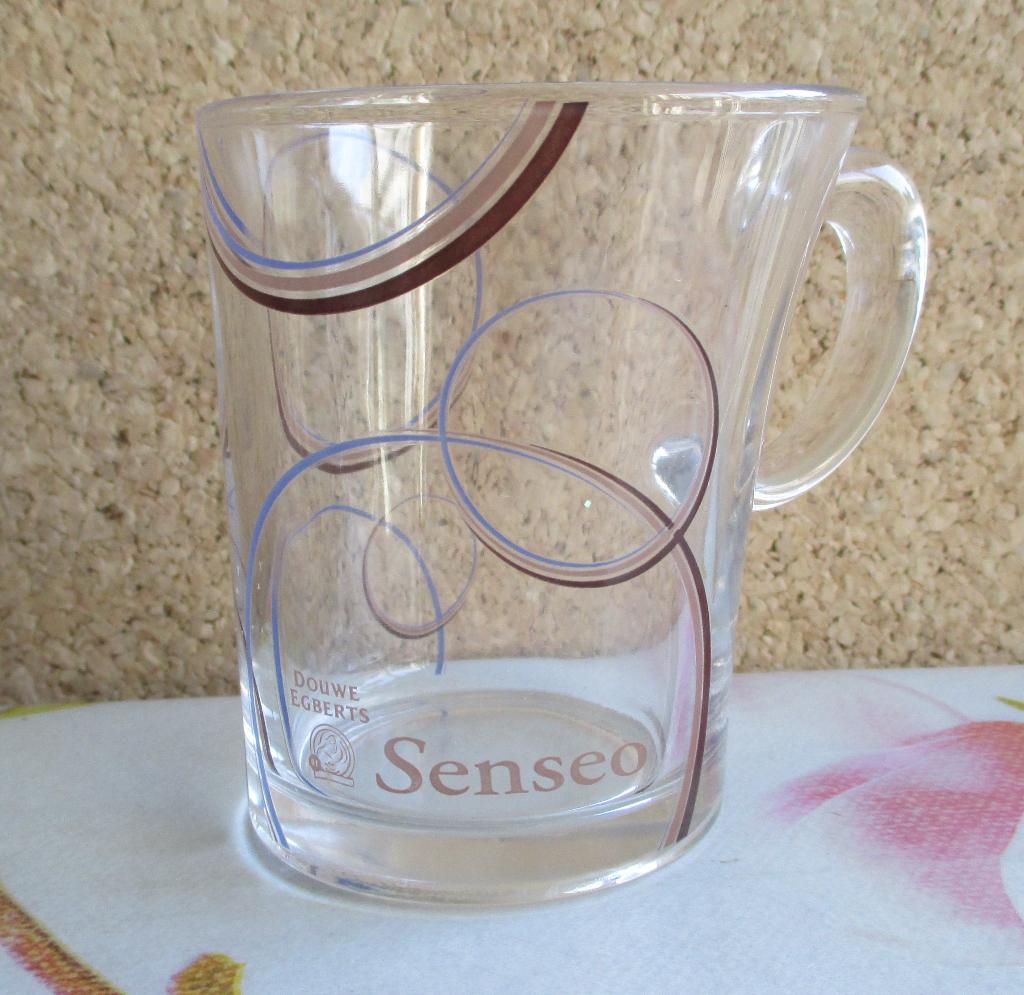senseo tassen glas 4x, Huis en Inrichting, Keuken | Servies, Ophalen, Overige stijlen, Kop(pen) en/of Schotel(s), Glas