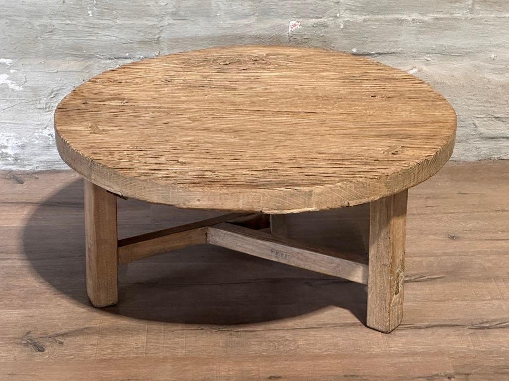 Salontafel - 80 cm rond + 38 cm hoog, Huis en Inrichting, Tafels | Salontafels, Nieuw, Minder dan 50 cm, 50 tot 100 cm, 50 tot 100 cm