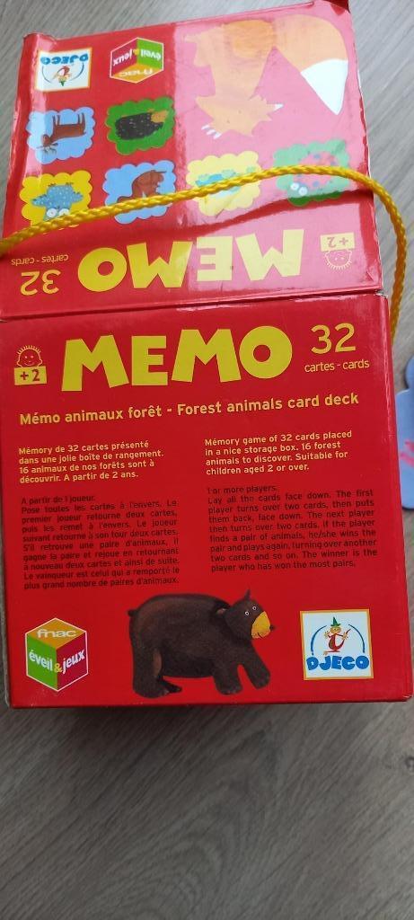 Jeu DJECO memo, Enfants & Bébés, Jouets | Éducatifs & Créatifs, Enlèvement, Comme neuf