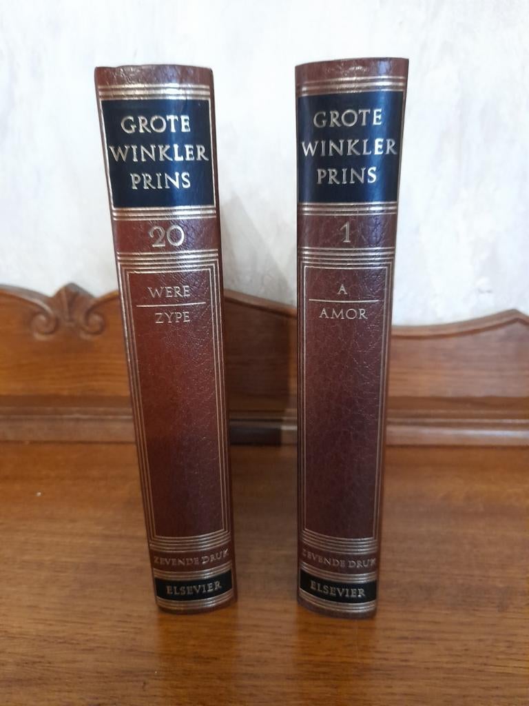 Grote Winkler Prins encyclopedie reeks, Enlèvement, Comme neuf