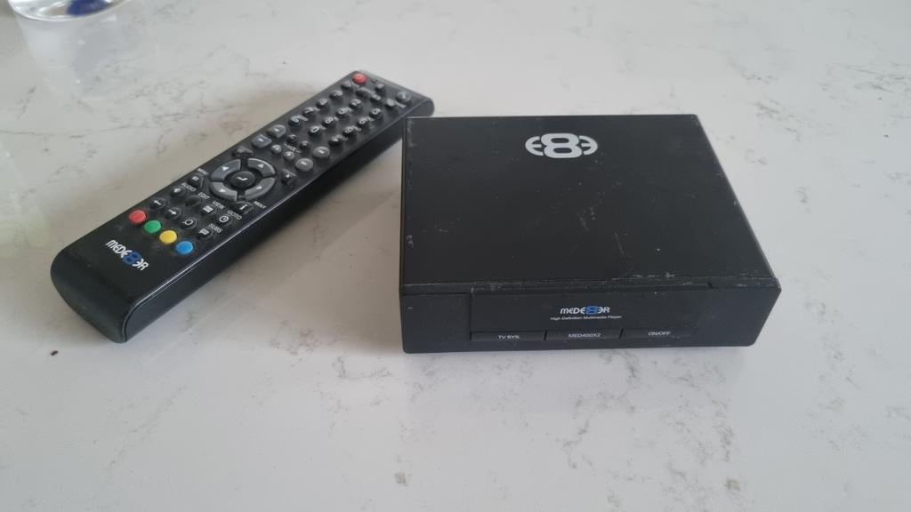 Mede8er 400x2 multimédia player, Enlèvement ou Envoi, Comme neuf