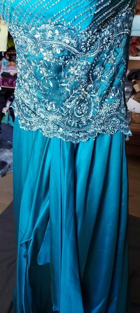 Groene avondjurk maat xl, Kleding | Dames, Ophalen of Verzenden, Nieuw