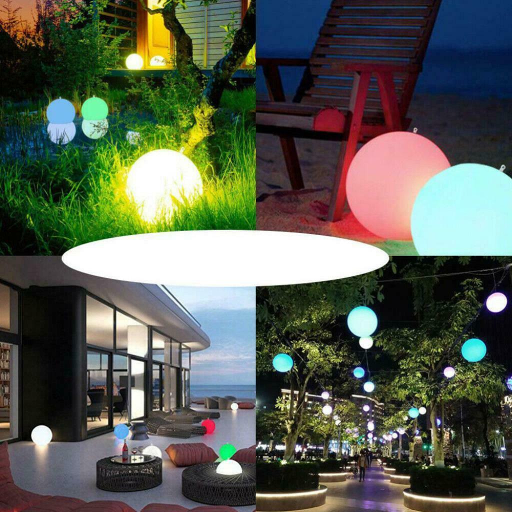 Feestartikelen Ø 40cm  LED-Lichtbollen RGB / WW Incl. RC, Ophalen of Verzenden, Nieuw