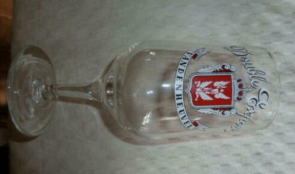 #J bier glas DOUBLE EXPORT VANDENHEUVEL Molenbeek, Enlèvement ou Envoi, Neuf, Verre à bière