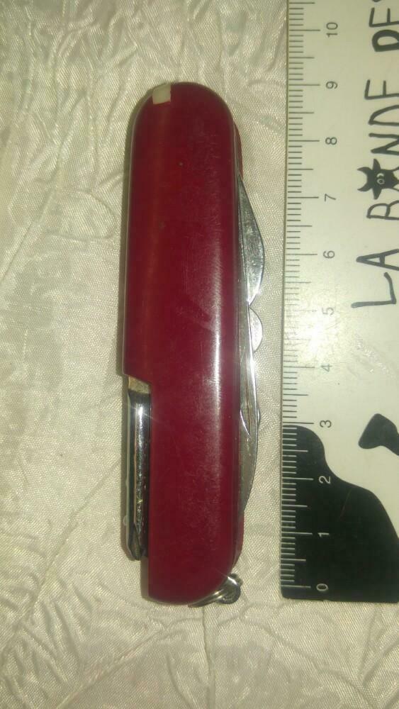 Couteau de poche pliant multitool  rostfrei 9 fonctions, Caravanes & Camping, Enlèvement ou Envoi, Comme neuf