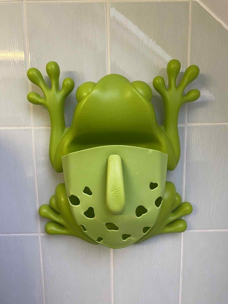 Boon Frog Pod / Badkikker – Opberger voor badspeeltjes, Ophalen, Gebruikt