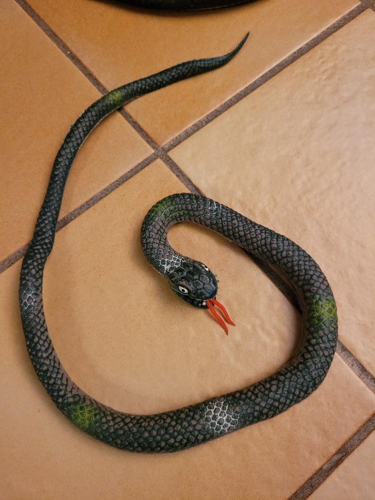 Serpent "jouet" en plastique souple, Enlèvement ou Envoi, Utilisé, Garçon ou Fille