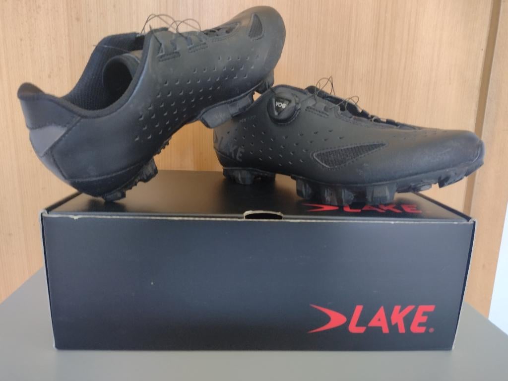 Lake MX177 - X (wide) chaussures vélo VTT, Vélos & Vélomoteurs, Accessoires vélo | Vêtements de cyclisme, Comme neuf, Hommes, Chaussures