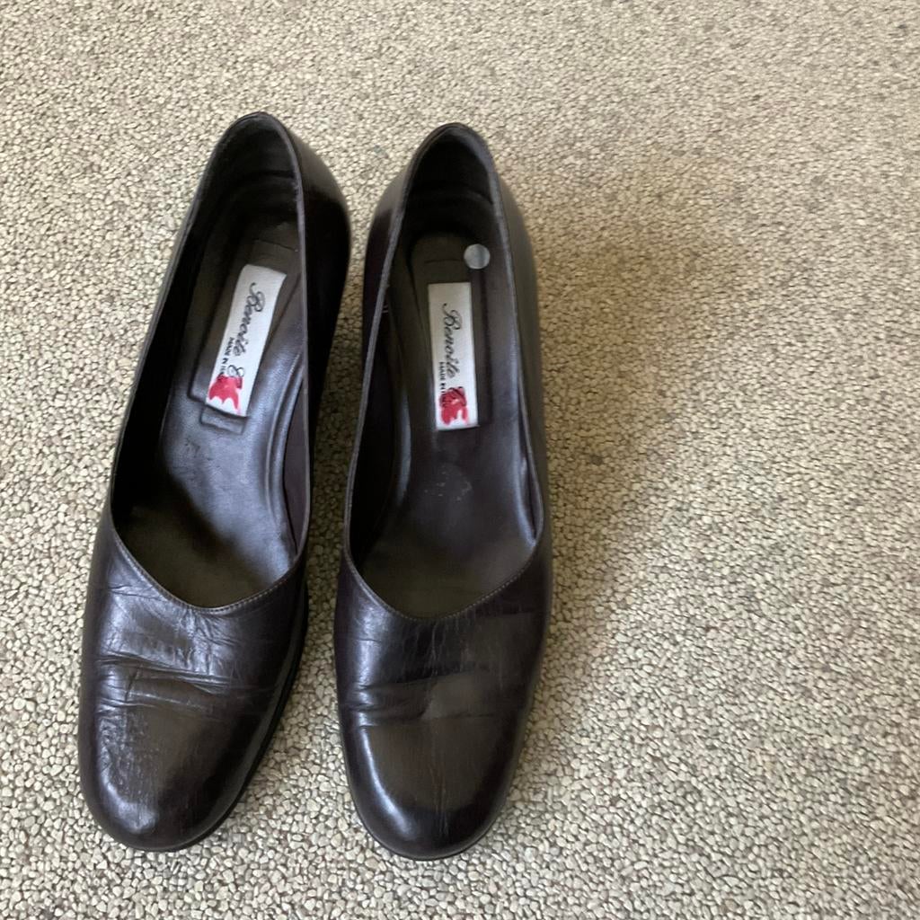 Schoenen benoite c maat 39 bruin, Vêtements | Femmes, Enlèvement ou Envoi, Comme neuf, Brun