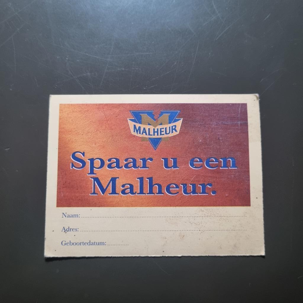 Carte concours Malheur, Ophalen of Verzenden, Gebruikt, Overige typen, Overige merken