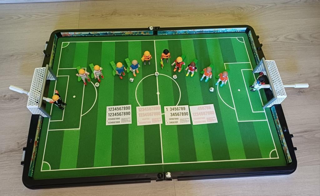 Playmobil sports en Action 70244 Meeneem voetbalstadion, Ophalen of Verzenden, Gebruikt, Complete set