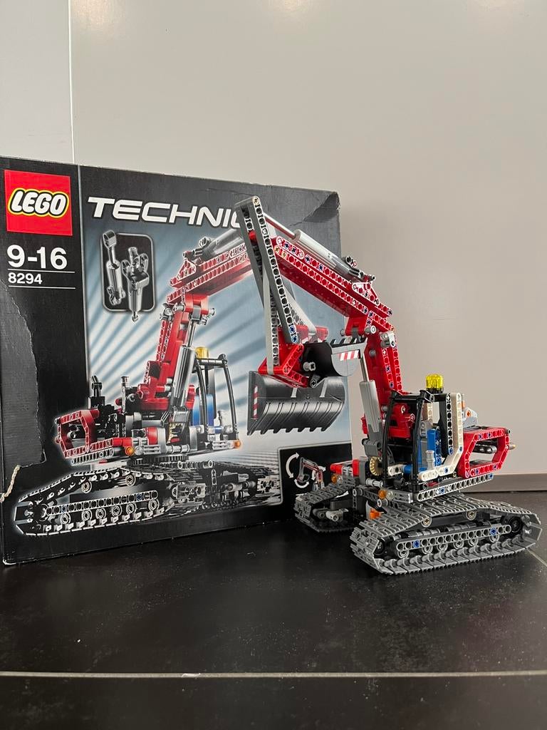 Lego Technic set 8294 Kraan, Kinderen en Baby's, Speelgoed | Duplo en Lego, Ophalen, Gebruikt, Complete set, Lego