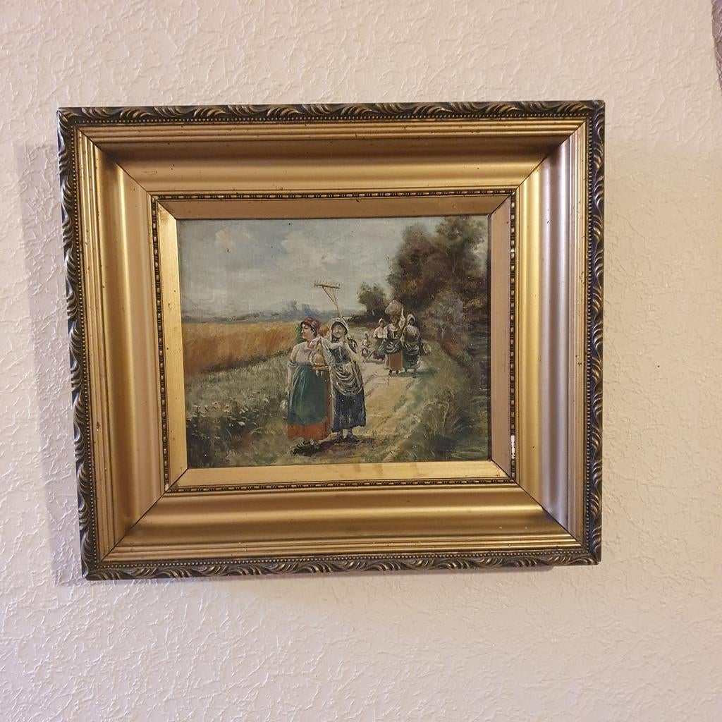 Petite œuvre sur toile, Enlèvement ou Envoi