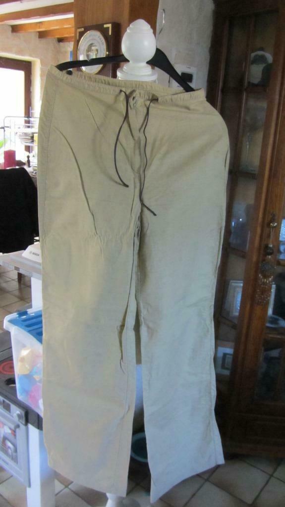 Pantalon kaki Camaieu, Taille 42/44 (L), Enlèvement ou Envoi, Autres couleurs, Longs