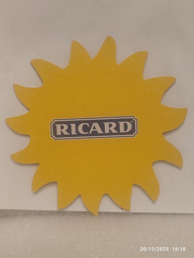 Voormalige RICARD-achtbaan., Ophalen of Verzenden, Zo goed als nieuw, Reclamebord