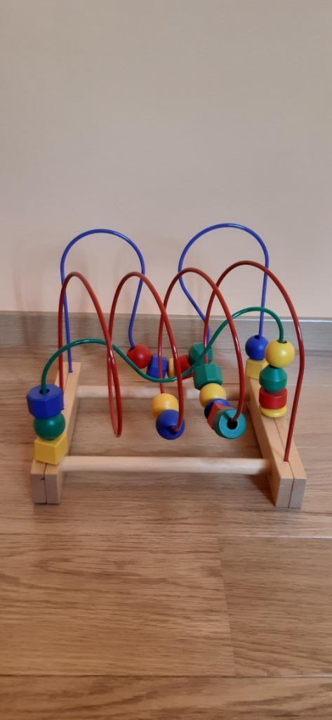 Houten kralenbaan Ikea, Enlèvement ou Envoi, Comme neuf, Autres types