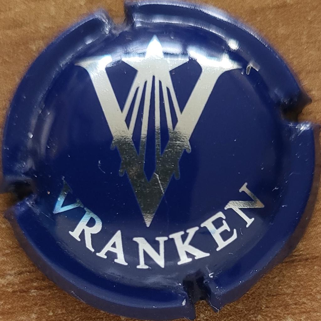 Capsule Champagne VRANKEN bleu foncé & argent nr.16, Ophalen of Verzenden, Nieuw, Frankrijk, Champagne