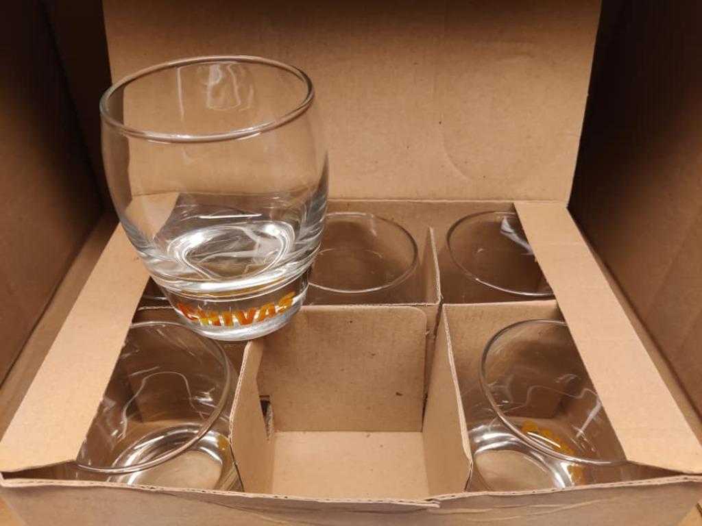 Lot van 6 whisky glazen chivas regal, Enlèvement ou Envoi, Neuf
