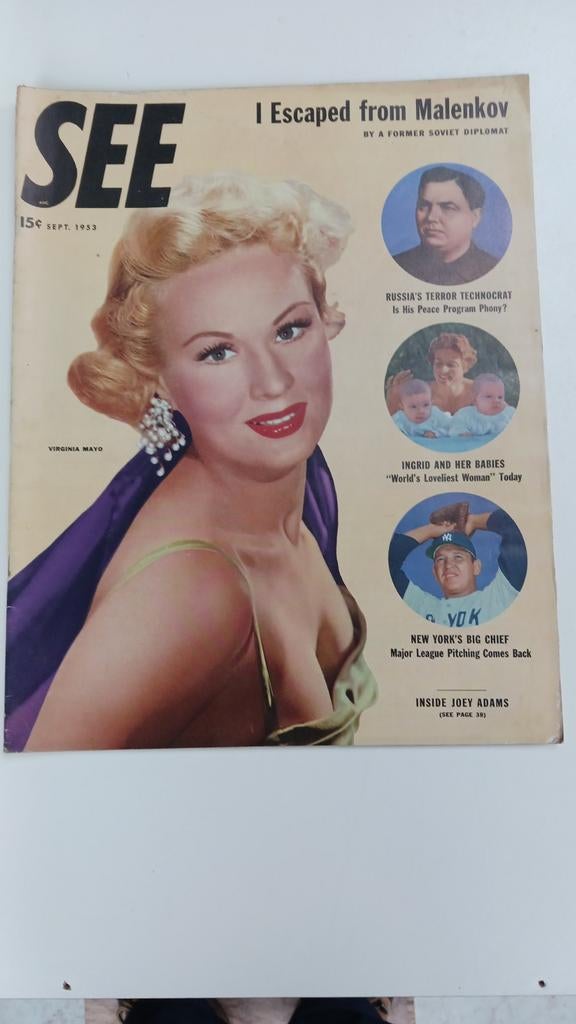 SEE MAGAZINE SEPT.1953, Boeken, Tijdschriften en Kranten, Ophalen