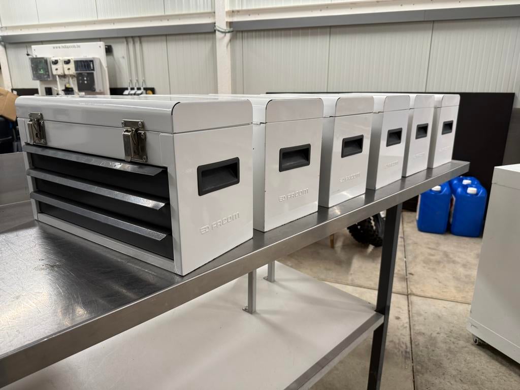 Facom topkoffer, Ophalen