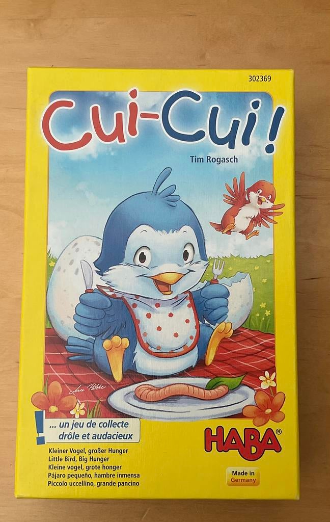 Jeu HABA…. Cuicui, Enlèvement, Comme neuf