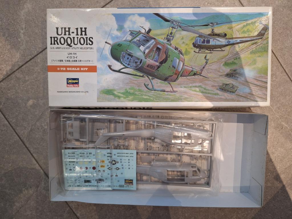 Hasegawa UH-1H Iroquois, Hobby & Loisirs créatifs, Modélisme | Avions & Hélicoptères, Enlèvement, Hasegawa