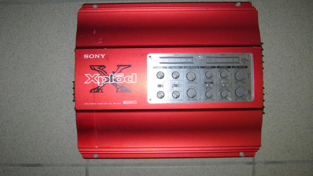 SONY XPLOD AMPLIFIER XM 5040 X VINTAGE (RARE), Ophalen