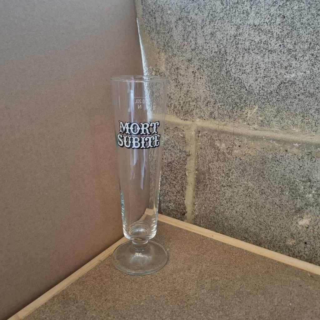 Verre Mort Subite (modèle 2), Collections, Enlèvement ou Envoi, Utilisé, Verre ou Verres, Autres marques