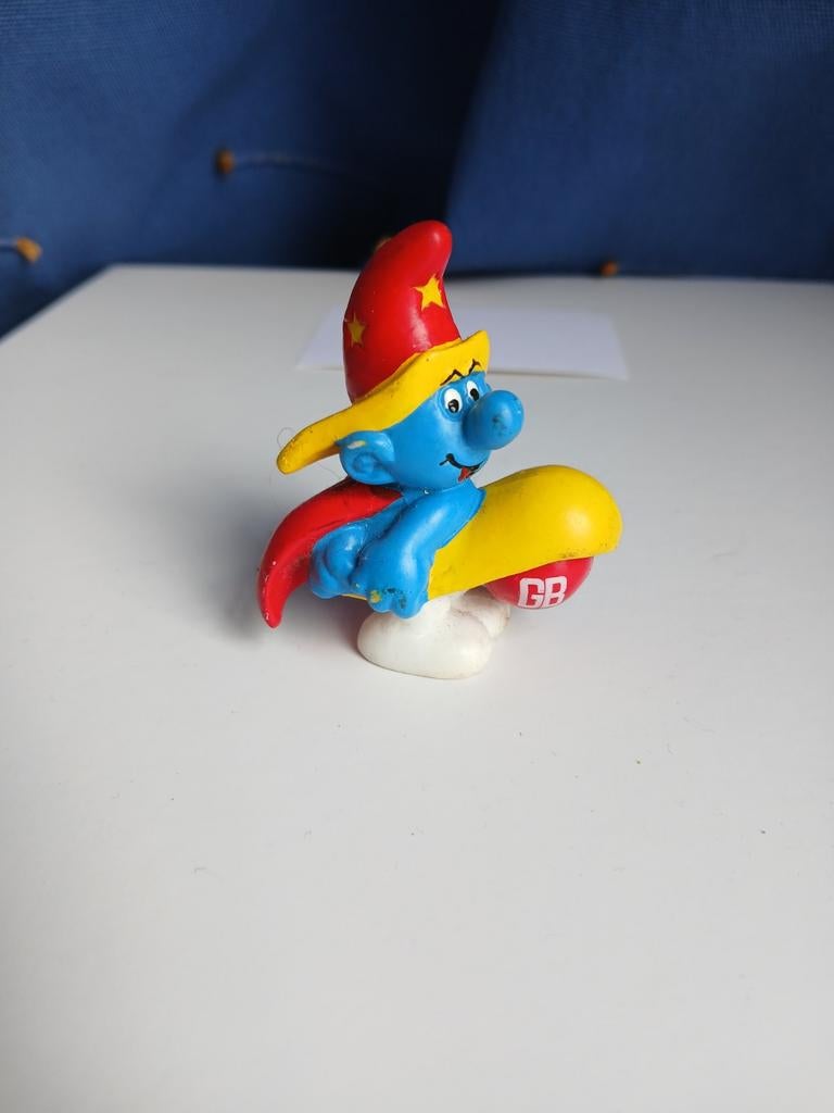 Figurine Schtroumpf GB 1990, Verzamelen, Smurfen, Ophalen of Verzenden, Zo goed als nieuw, Poppetje, Figuurtje of Knuffel