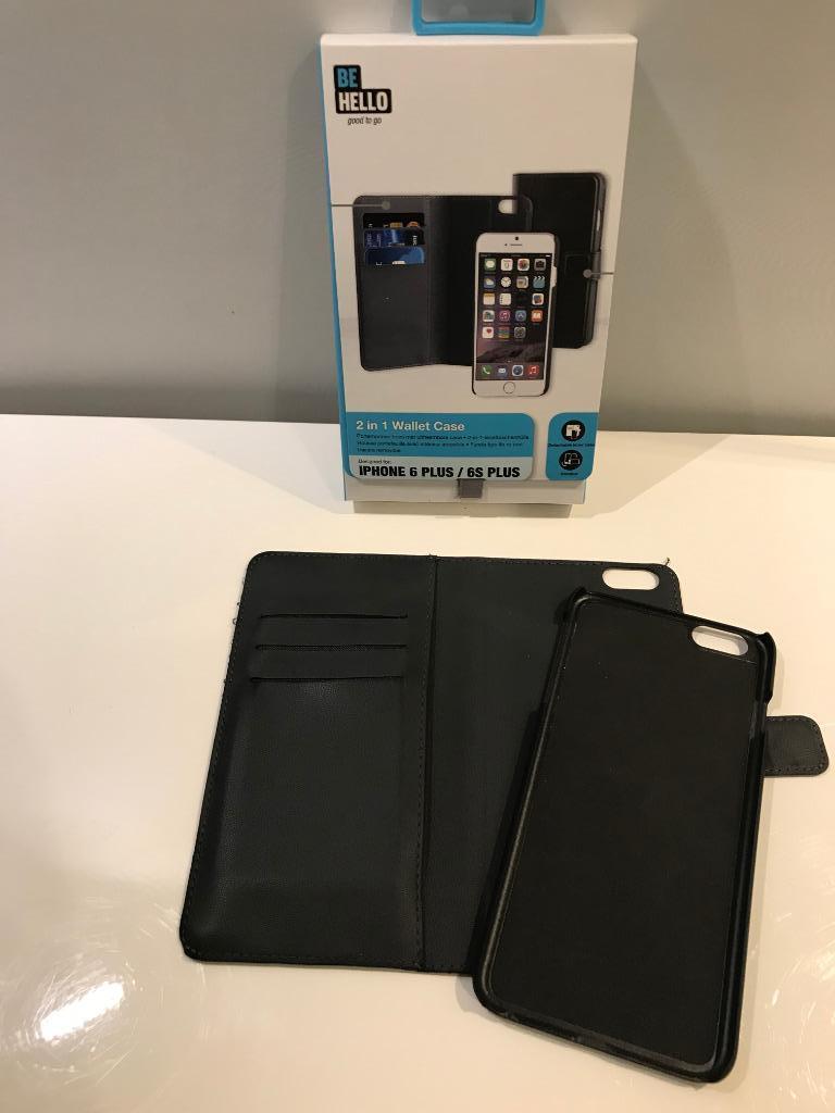 Wallet case iPhone 6 Plus BeHello, Télécoms, Téléphonie mobile | Housses, Coques & Façades | Apple iPhone, Enlèvement ou Envoi