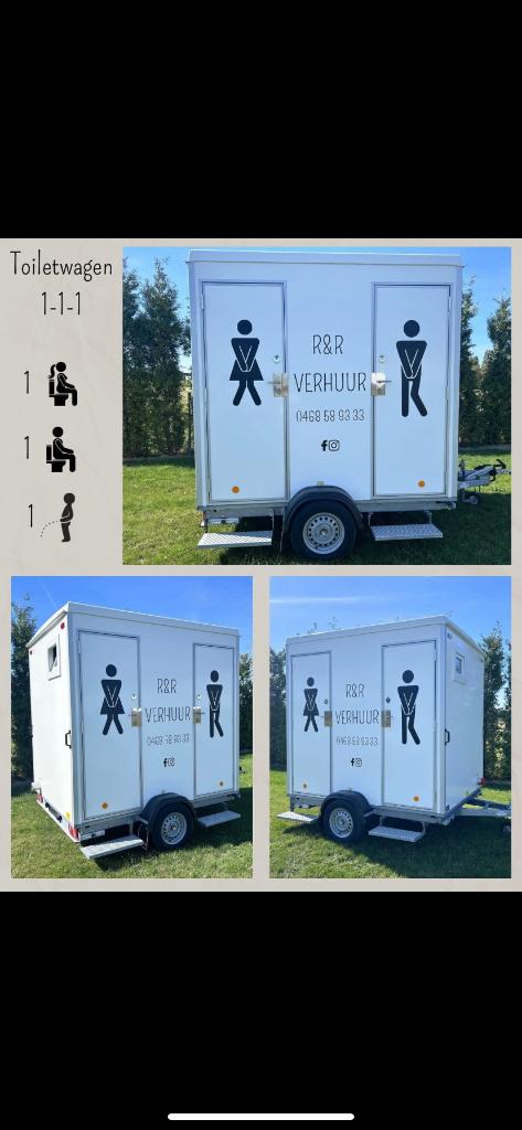 TOILETWAGEN TE HUUR, Enlèvement