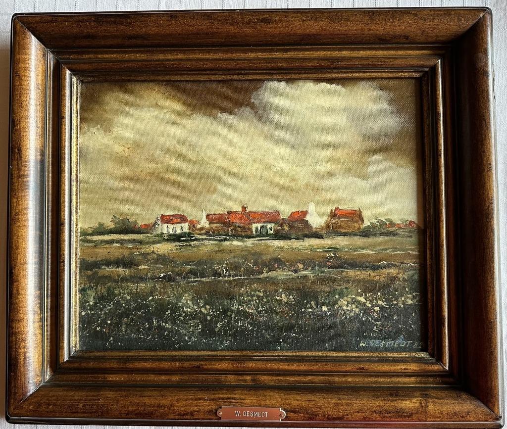 Schilderij "Oud Zoute 1910 "  W. Desmedt, Enlèvement ou Envoi