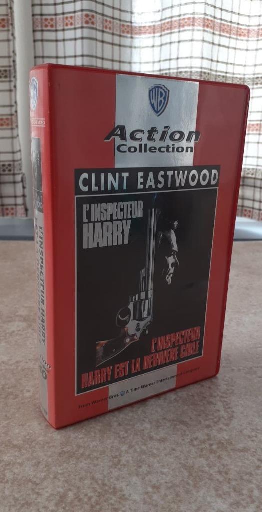 vidéo vhs: l'inspecteur harry est la dernière cible, Enlèvement ou Envoi, Comme neuf