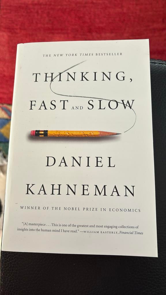 Thinking fast and slow, Boeken, Ophalen of Verzenden, Zo goed als nieuw, Economie en Marketing, Kahneman daniel
